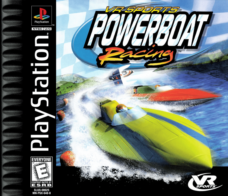 Vr Sports Powerboat Racing box art