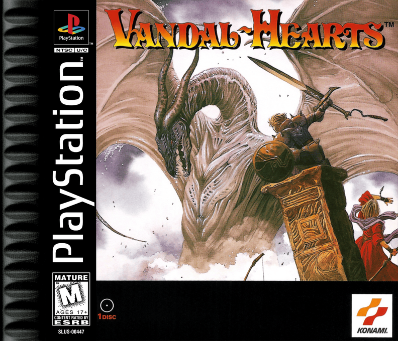 Vandal Hearts box art
