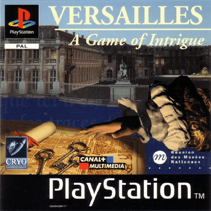 Versailles - A Game Of Intrigue box art