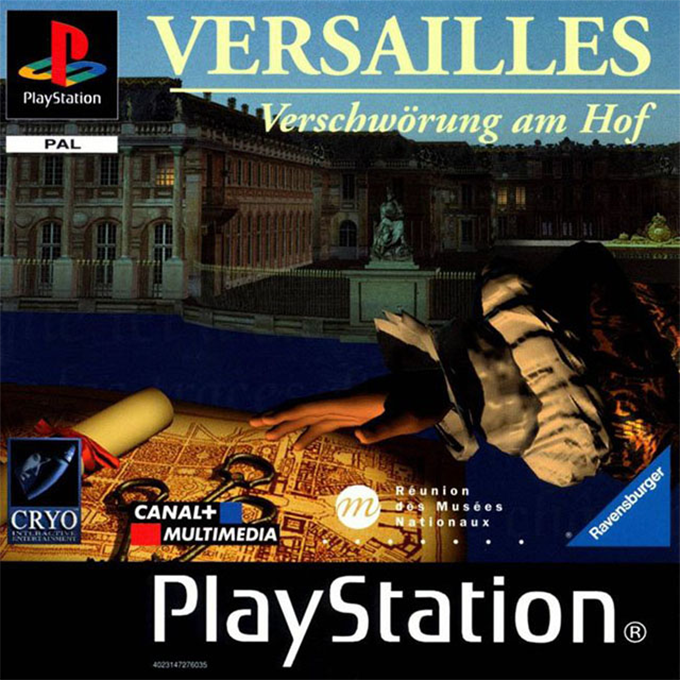 Versailles - A Game Of Intrigue — box-2D (DE)