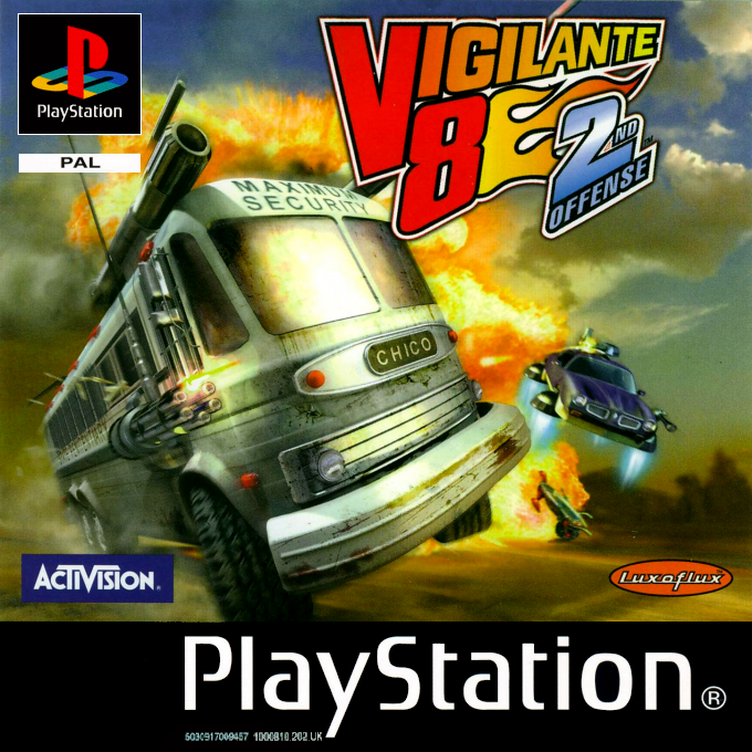 Vigilante 8 - 2nd Offense — box-2D (EU)