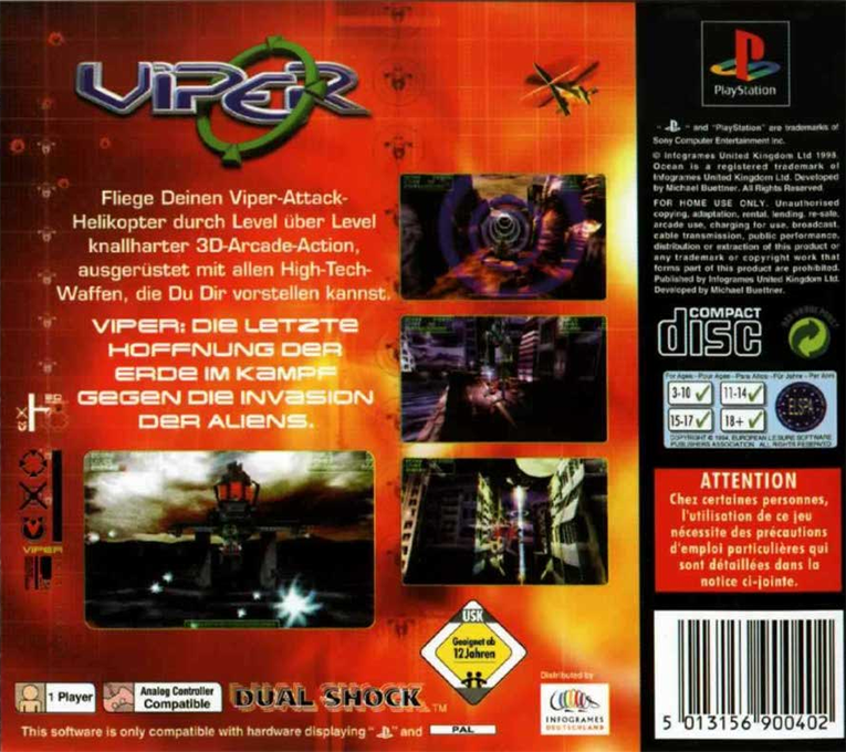 Viper — box-2D-back (DE)