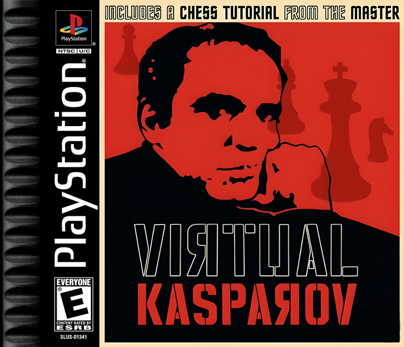 Virtual Kasparov box art