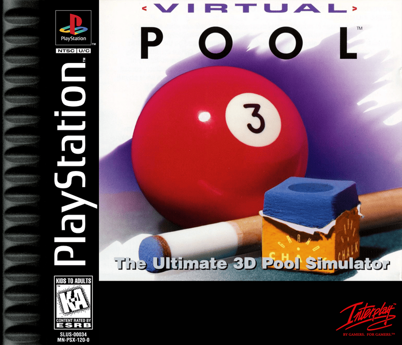 Virtual Pool box art