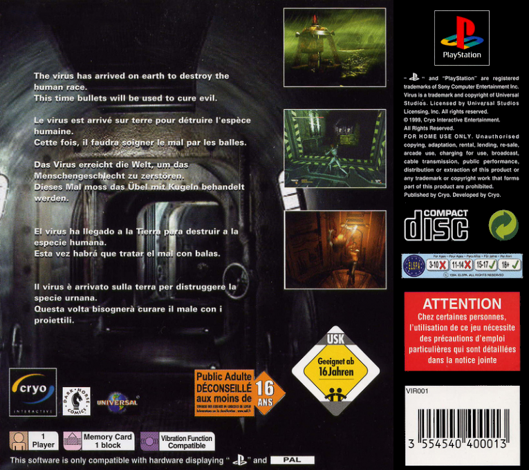 Virus - It Is Aware — box-2D-back (EU)