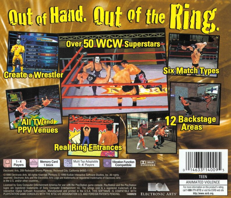 Wcw Mayhem — box-2D-back (US)