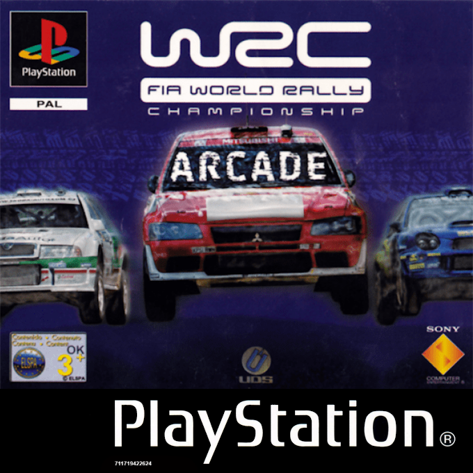 Wrc - Fia World Rally Championship Arcade box art