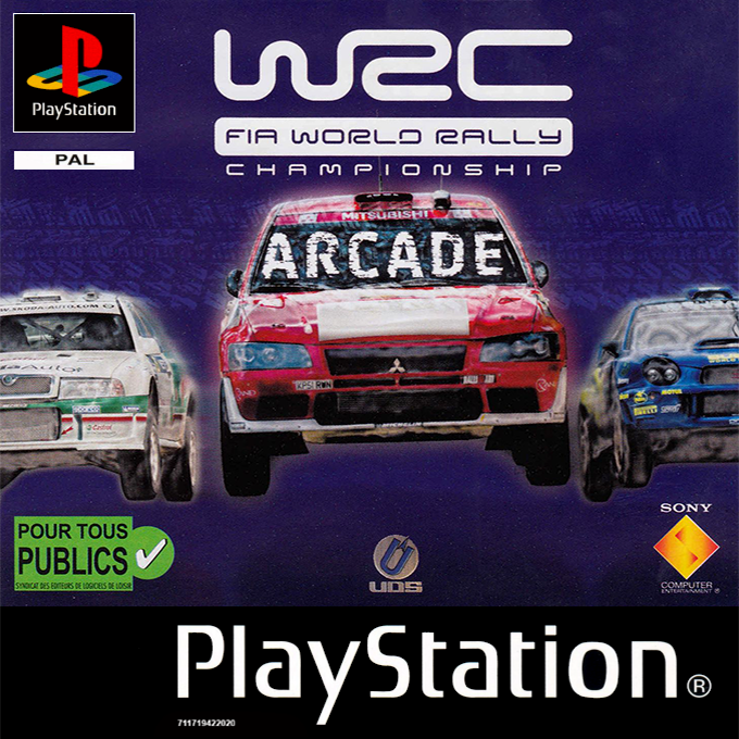Wrc - Fia World Rally Championship Arcade — box-2D (FR)
