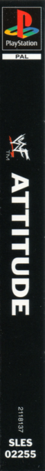 Wwf Attitude — box-2D-side (DE)