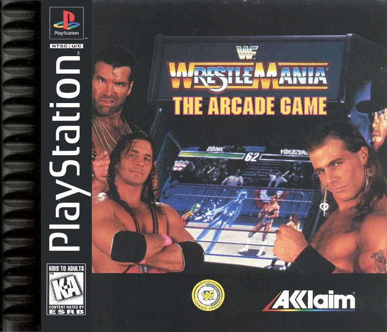 Wwf Wrestlemania - The Arcade Game box art