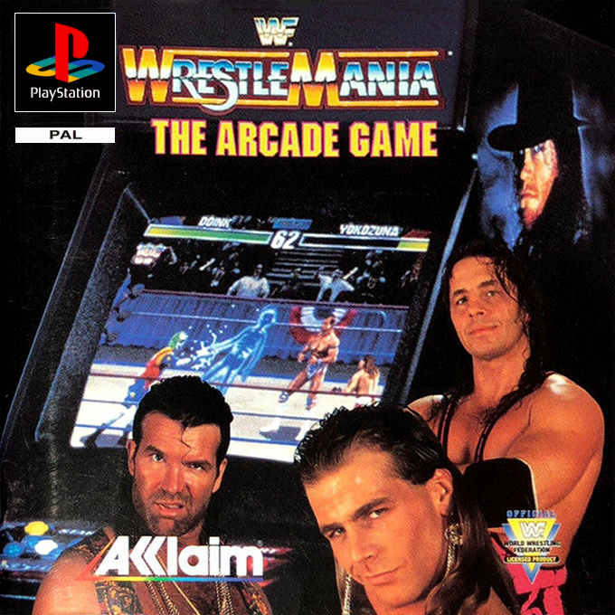 Wwf Wrestlemania - The Arcade Game — box-2D (EU)