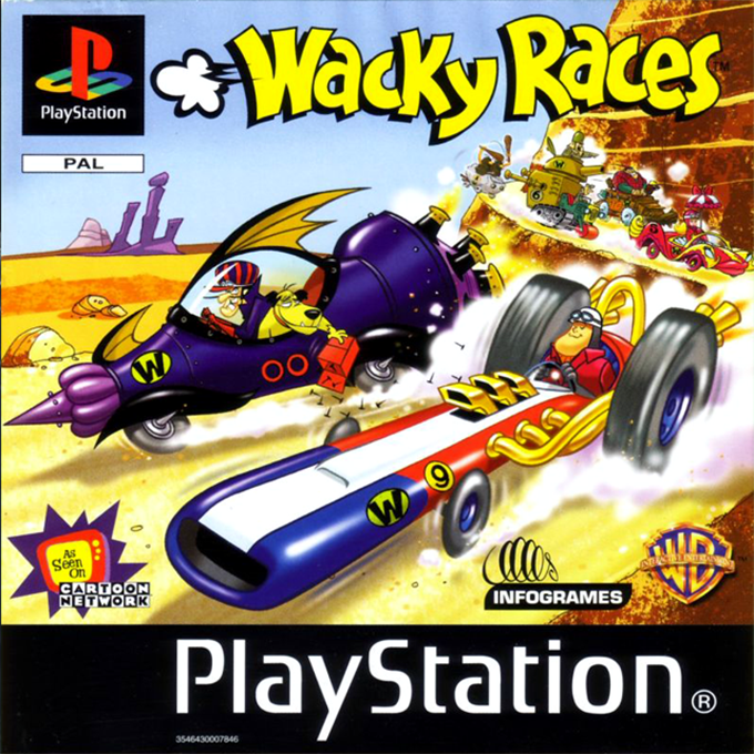 Wacky Races box art