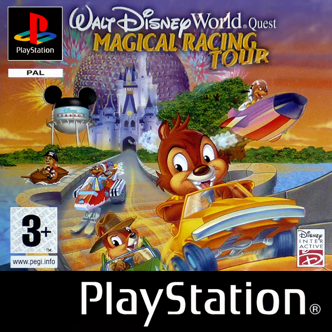Walt Disney World Quest - Magical Racing Tour — box-2D (EU)
