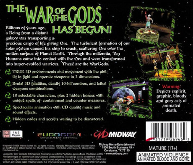 War Gods — box-2D-back (US)
