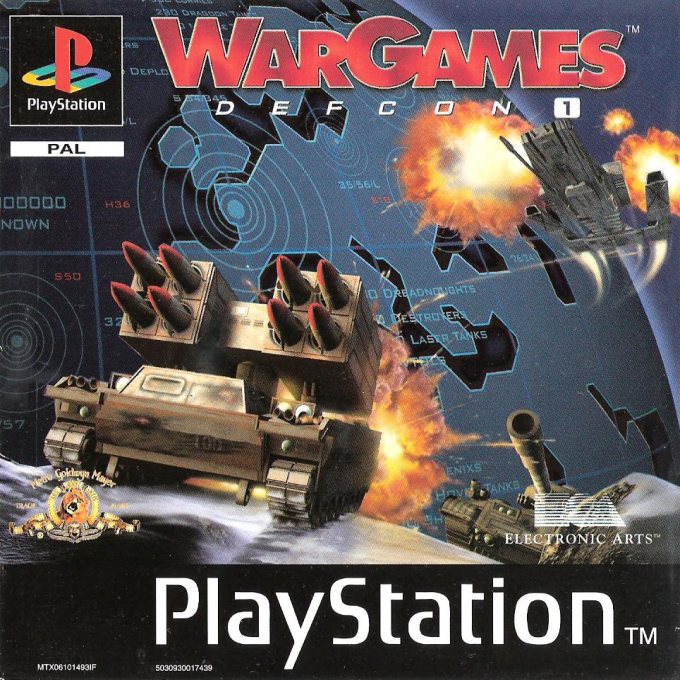 War Games - Defcon 1 — box-2D (EU)