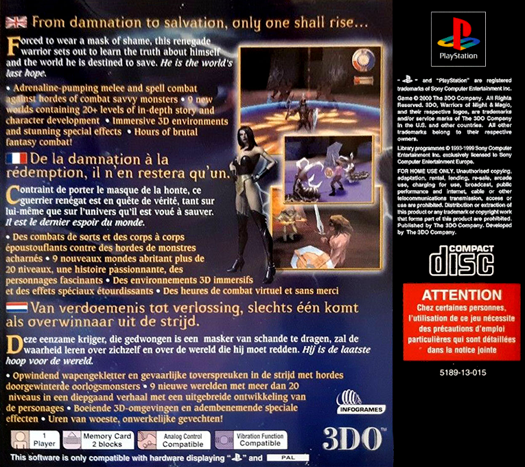 Warriors Of Might And Magic — box-2D-back (EU)