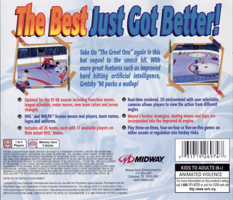 Wayne Gretzky's 3d Hockey '98 — box-2D-back (US)
