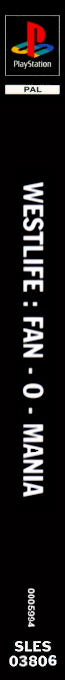 Westlife - Fan-o-mania — box-2D-side (EU)
