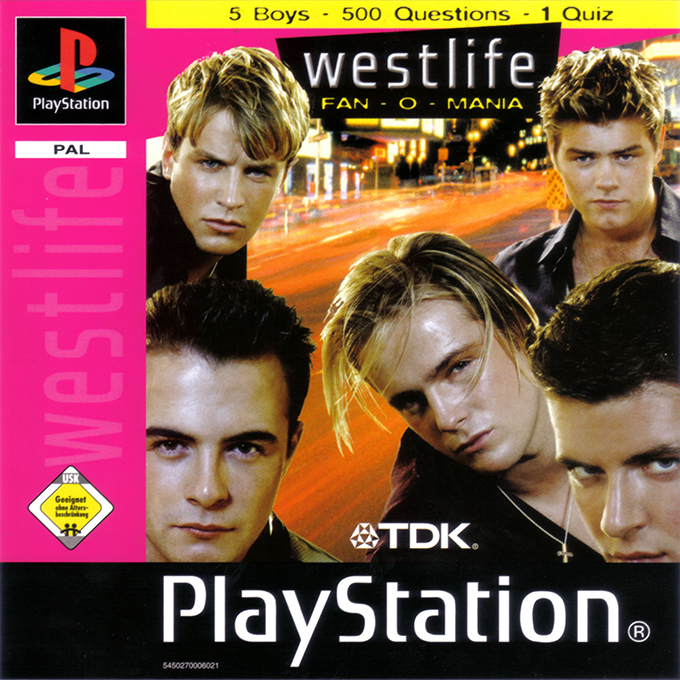 Westlife - Fan-o-mania — box-2D (DE)