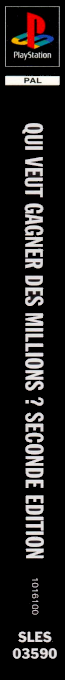 Who Wants To Be A Millionaire ? 2nd Edition — box-2D-side (FR)