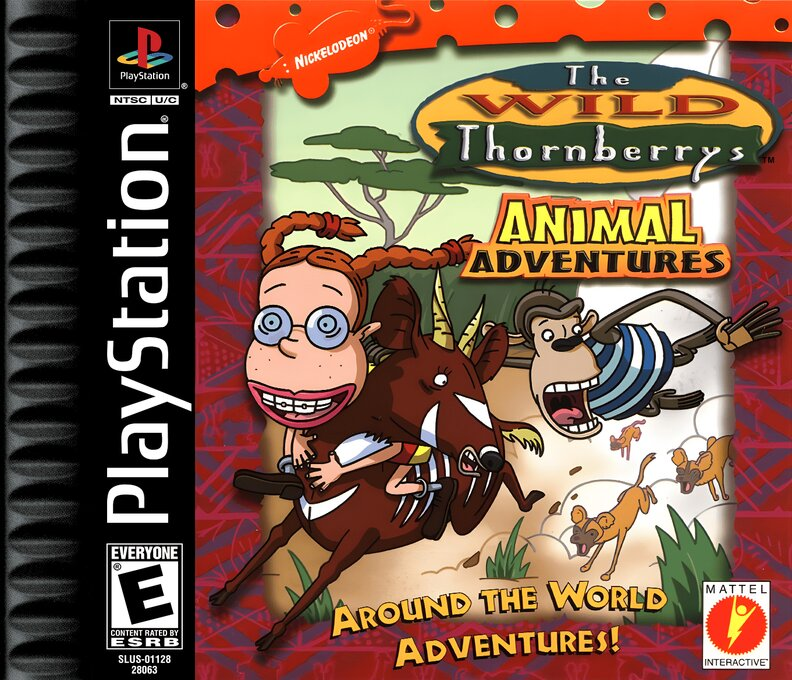 Wild Thornberrys - Animal Adventures, The box art