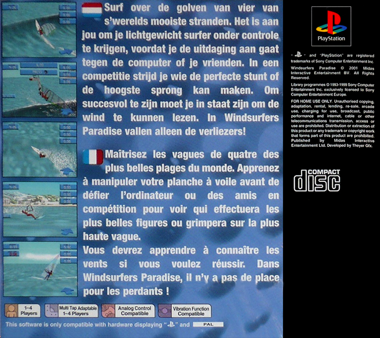 Windsurfers Paradise — box-2D-back (EU)