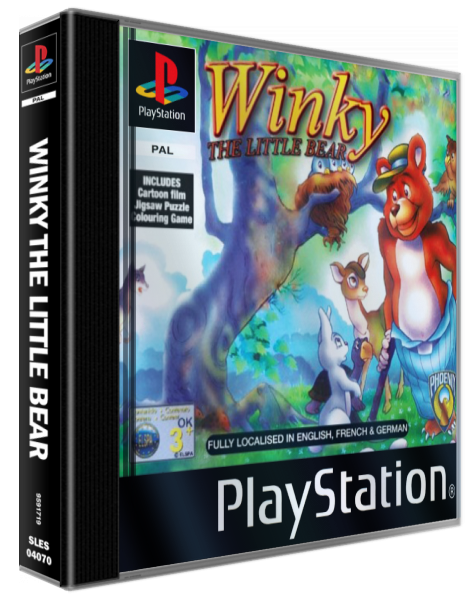 Winky The Little Bear — box-3D (EU)