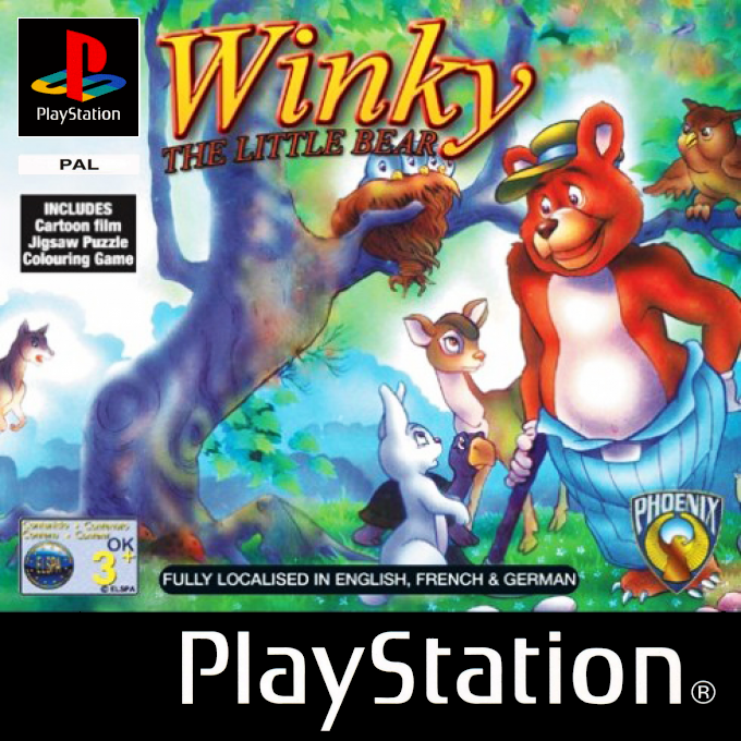 Winky The Little Bear box art