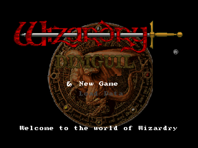 Wizardry - Dimguil — sstitle (JP)