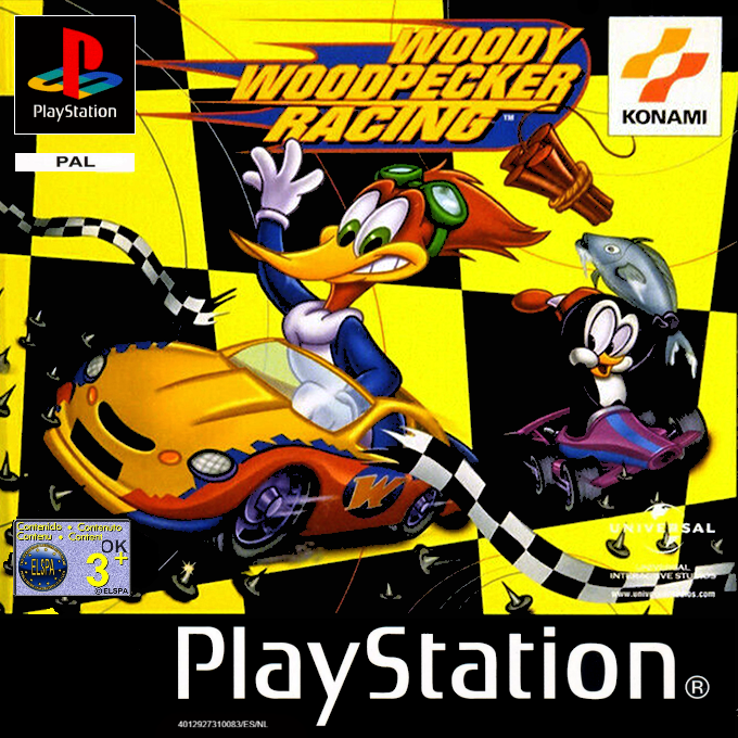 Woody Woodpecker Racing — box-2D (EU)