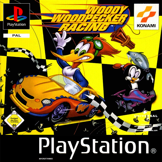 Woody Woodpecker Racing — box-2D (SP)
