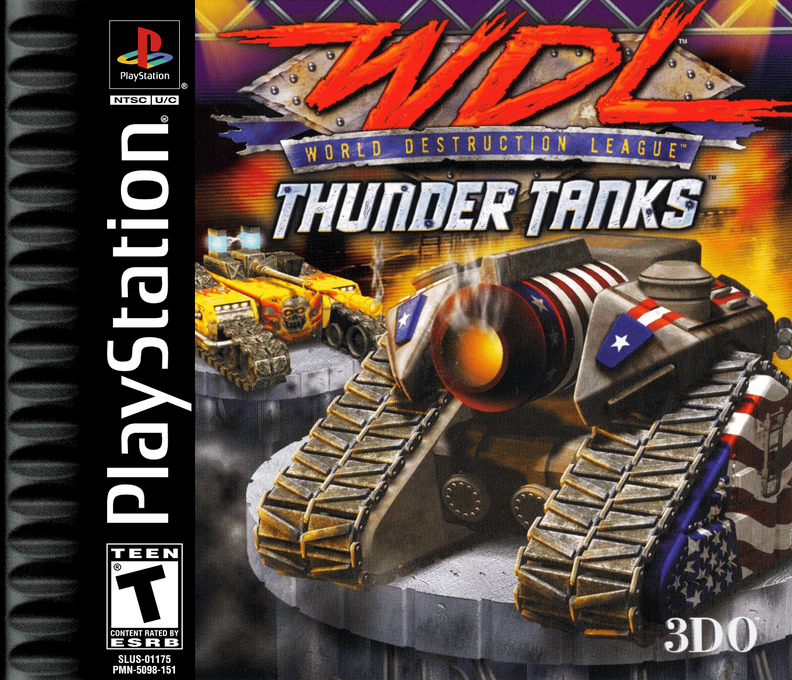 World Destruction League - Thunder Tanks box art