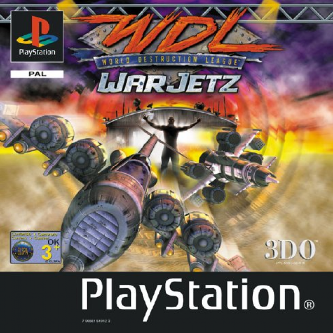 World Destruction League - War Jetz — box-2D (EU)