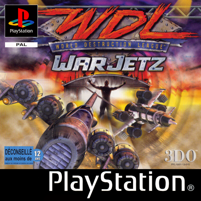World Destruction League - War Jetz — box-2D (FR)