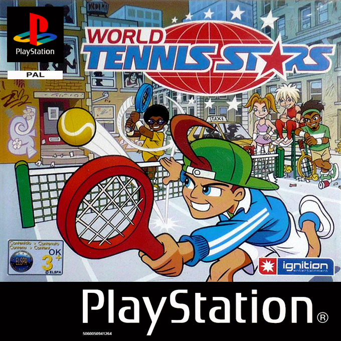 World Tennis Stars box art