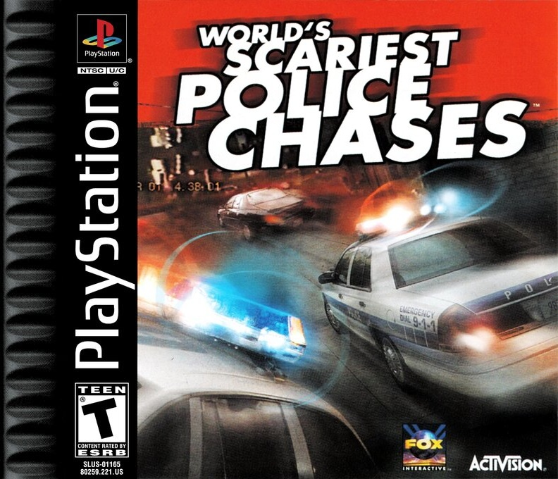 World's Scariest Police Chases box art