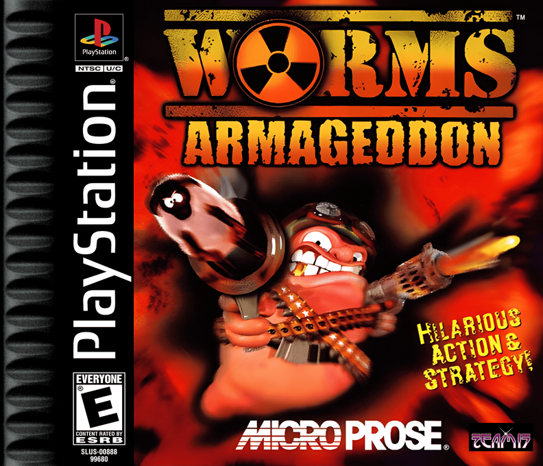 Worms Armageddon box art