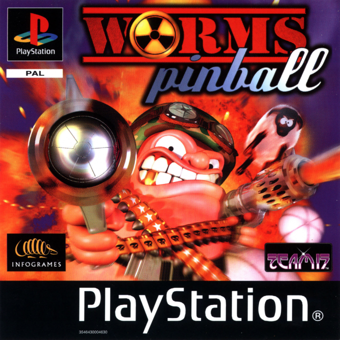 Worms Pinball box art