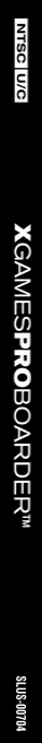 X-games - Pro Boarder — box-2D-side (US)