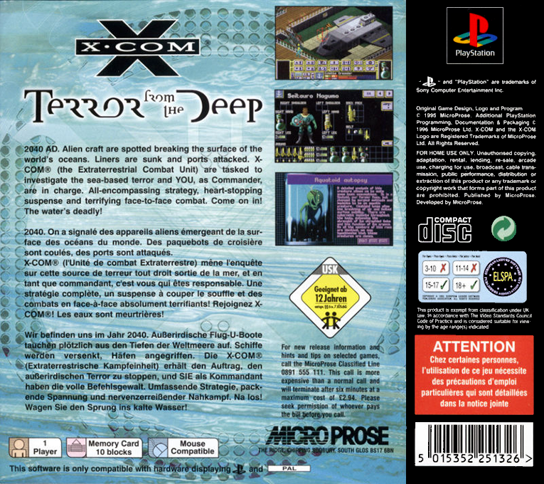 X-com - Terror From The Deep — box-2D-back (EU)