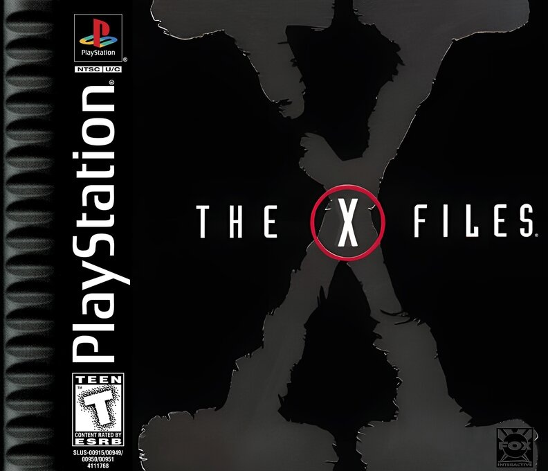 X-files Game, The box art
