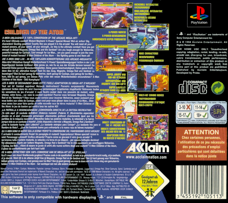 X-men - Children Of The Atom — box-2D-back (EU)