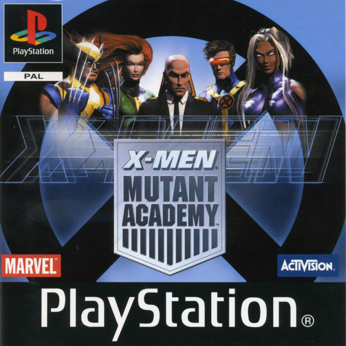 X-men - Mutant Academy — box-2D (EU)