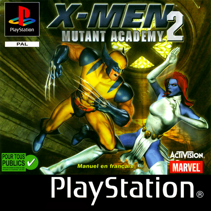 X-men - Mutant Academy 2 — box-2D (FR)