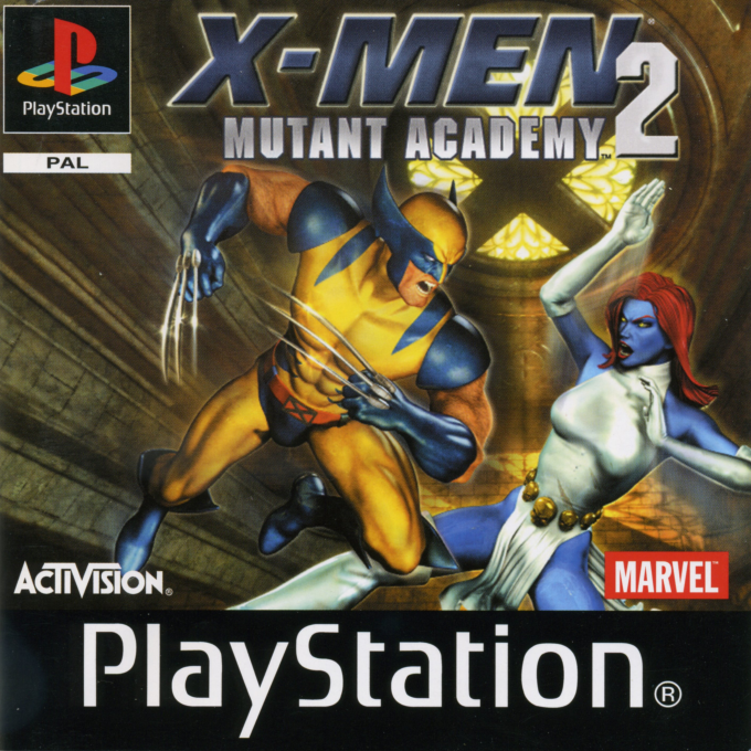 X-men - Mutant Academy 2 — box-2D (EU)