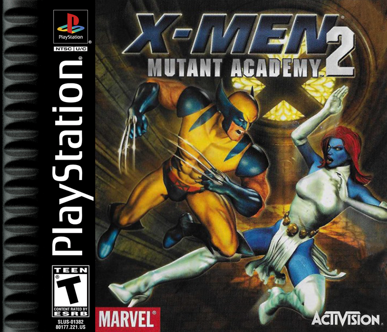 X-men - Mutant Academy 2 box art