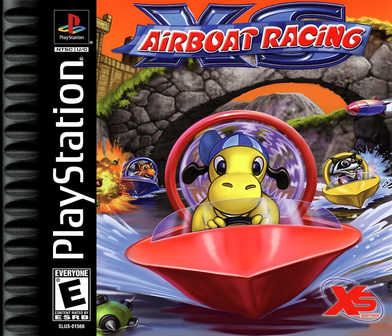 Xs Airboat Racing box art