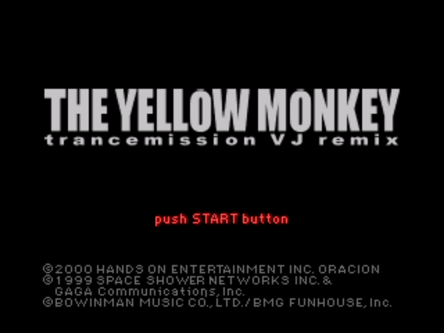 ZZZ(notgame):The Yellow Monkey - Trancemission Vj Remix — sstitle (JP)