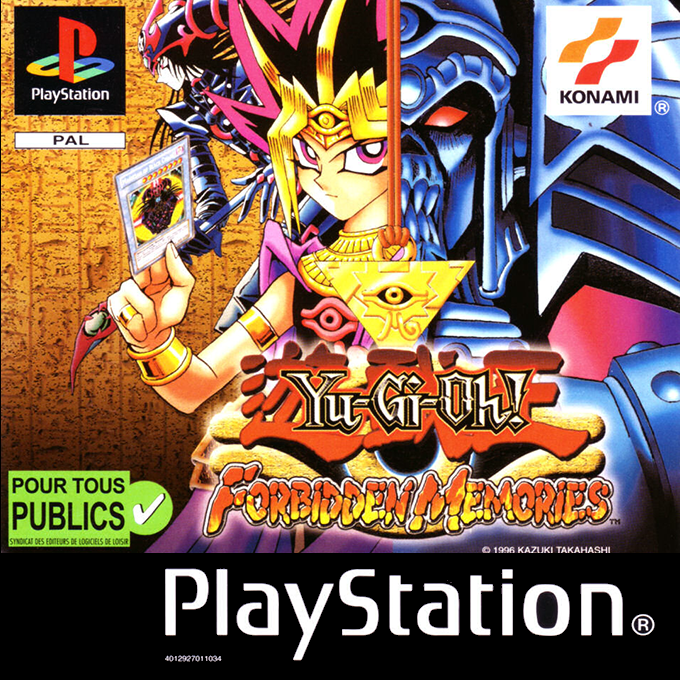 Yu-gi-oh! Forbidden Memories — box-2D (FR)
