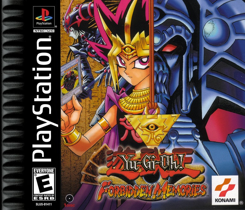 Yu-gi-oh! Forbidden Memories box art